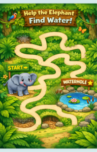 Dot to Dot Animal Friends Activity Book